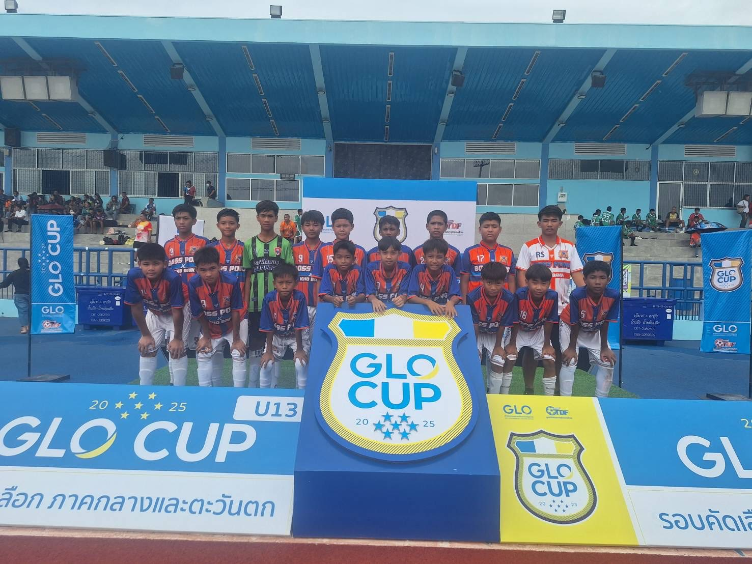 เข้าร่วมการแข่งขันกีฬาฟุตบอล GLO Thailand Youth Cup ประจำปีการศึกษา 2568